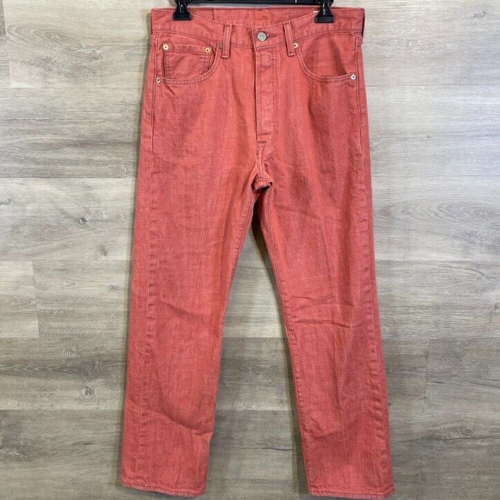 Levis 501 White Oak Cone Denim Jeans

These fit like size 30 waist 32 inseam